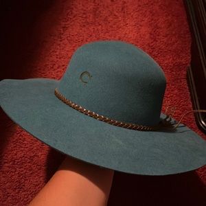 Large Charlie One Horse Hat-free spirit teal wool western hat